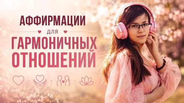 Гармоничные отношения | Аффирмации | Истинная любовь