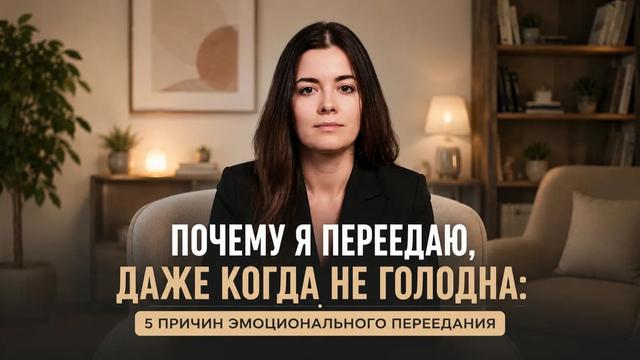 Почему я переедаю, даже когда не голодна: 5 причин эмоционального переедания