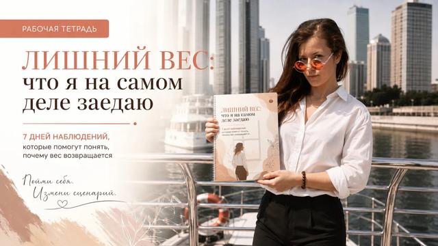 Рабочая тетрадь: психология лишнего веса, почему вес возвращается